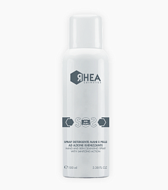 RHEA COSMETICS SOS SkinClean Cleansing spray for hands and skin with sanitizing action очищуючий спрей санітайзер для рук 