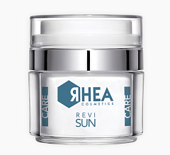 Rhea cosmetics ReviSun Відновлюючий крем для обличчя ДО та ПІСЛЯ сонця