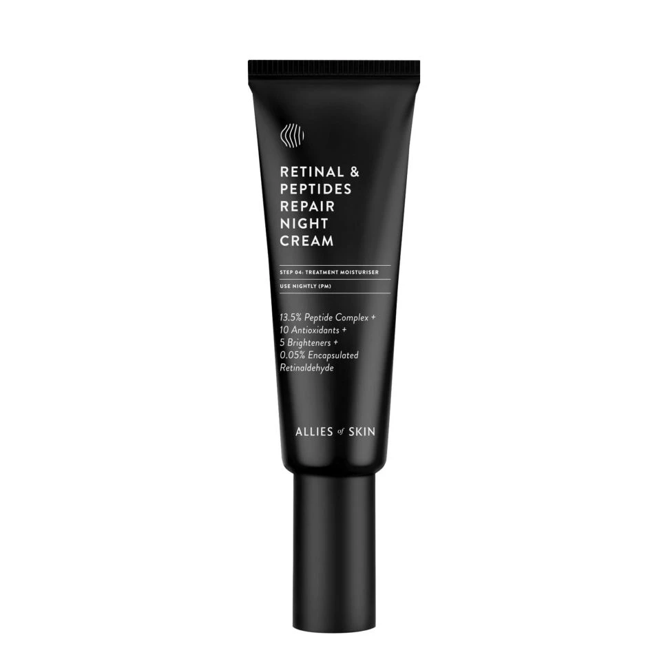 Нічний антивіковий крем з ретинолом Retinal & Peptides Repair Night Cream, 12 мл