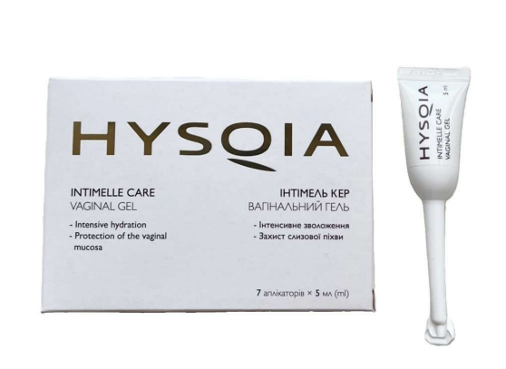 Зволожуючий вагінальний гель Hysqia Intimelle Care, 7х5 мл