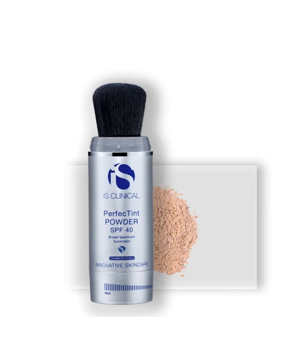 Сонцезахисна пудра з ультрам’якою щіточкою кремова PerfecTint Powder SPF 40 Cream, 2х3.5 г