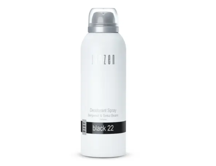 Дезодорант-спрей Janzen Black 22, 150 мл
