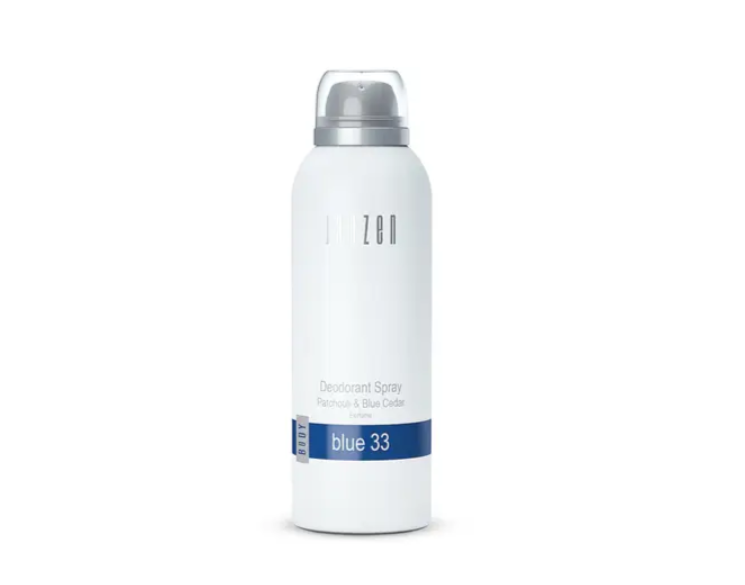 Дезодорант-спрей Janzen Blue 33, 150 мл