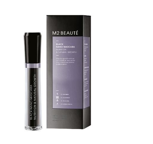 Nano туш-догляд з CU-пептидом для вій (+25%) Black Nano Mascara, 6 мл