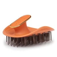 Щітка для волосся оранжева Manta Healthy Hair Brush Kinks, Coils & Curls