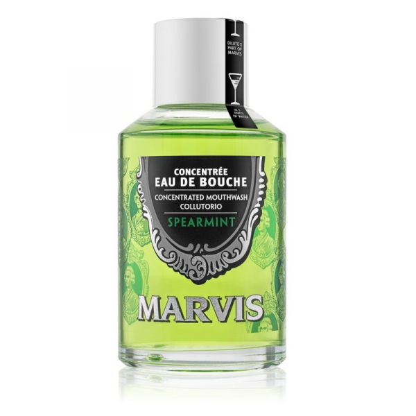 Ополіскувач для ротової порожнини класична м’ята Marvis Collutorio Spearmint, 120 мл