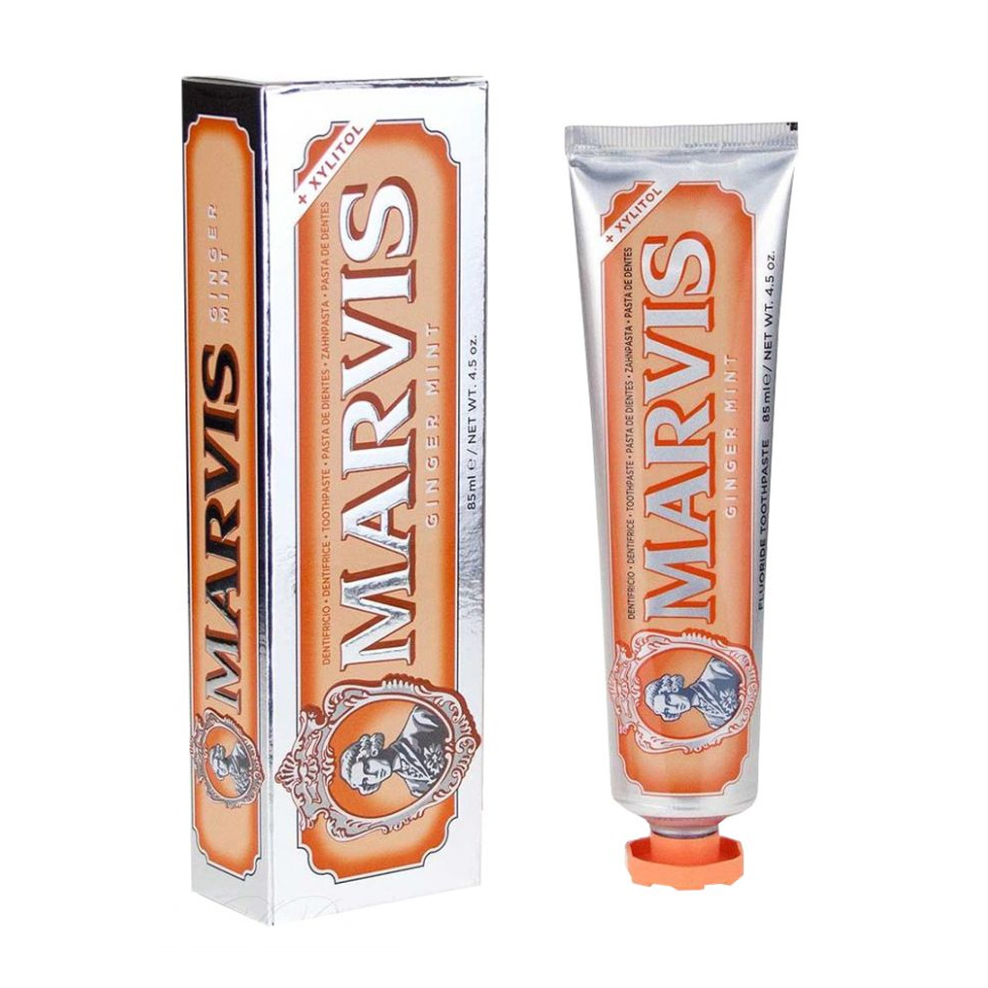 Зубна паста м’ята та імбир Marvis Ginger Mint, 85 мл