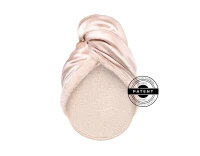 Рушник-тюрбан з натуральним шовком Mon Mou Soft Silk Turban Nude