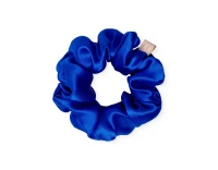 Об’ємна резинка з натурального шовку Mon Mou Silk Large Scrunchie Electric Blue