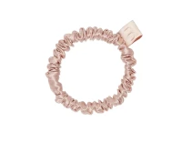 Тонка резинка з натурального шовку Mon Mou Silk Slim Scrunchie Nude