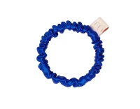Тонка резинка з натурального шовку Mon Mou Silk Slim Scrunchie Electric Blue