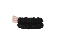 Набір із 2 тонких резинок з натурального шовку Mon Mou Silk Mini Slim Set Black