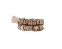 Набір із 2 тонких резинок з натурального шовку Mon Mou Silk Mini Slim Set Beige
