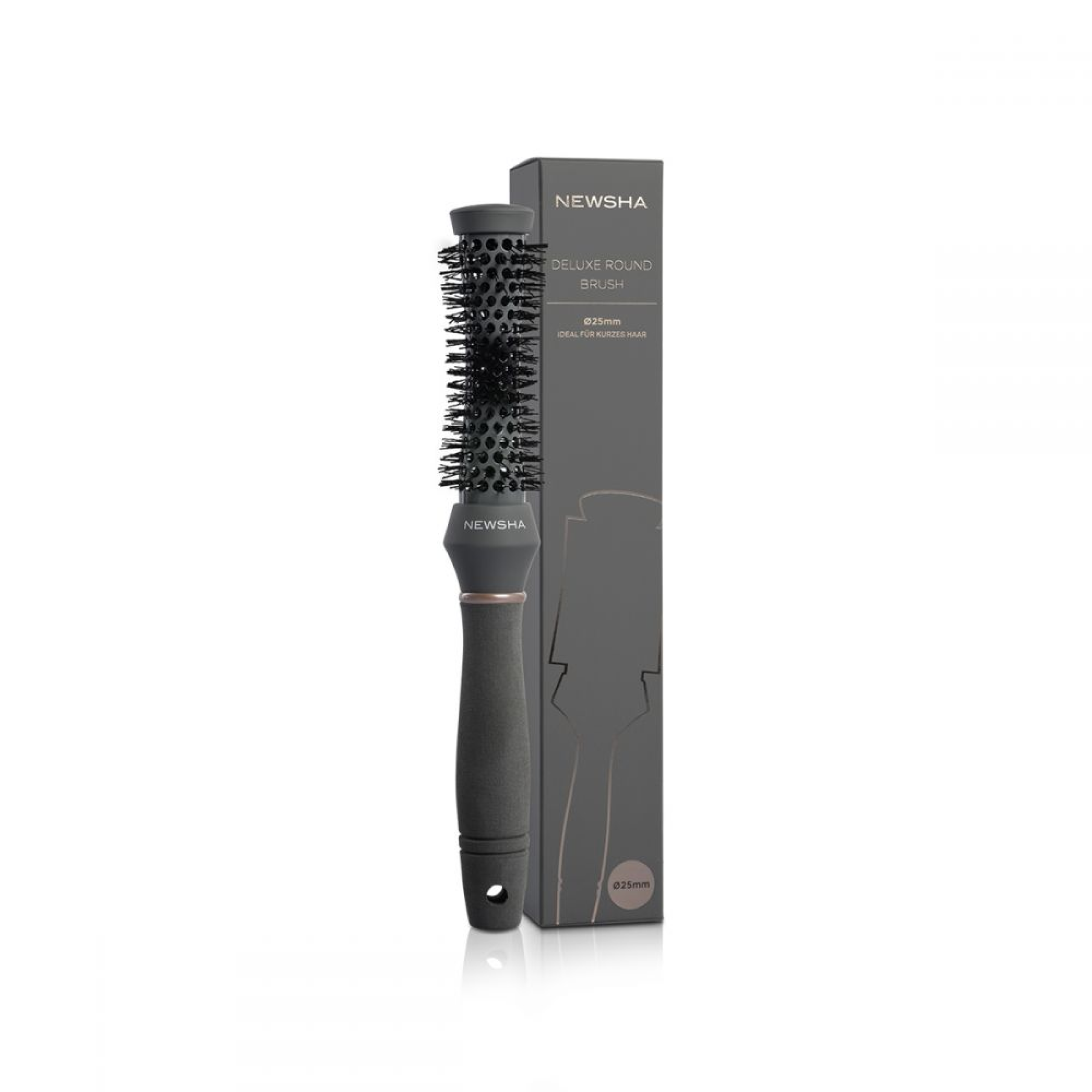 Круглий браш Newsha Deluxe Round Brush 25 мм