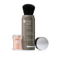Мінеральна пудра з SPF 50 для жирної та проблемної шкіри Тон №02 Brush & Go Problematic Skin, 2х5 г