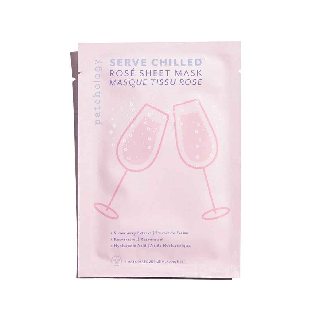 Освіжаюча маска для обличчя з екстрактом троянди Serve Chilled Rose Sheet Mask, 1 шт