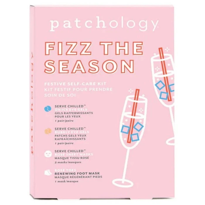Святковий набір для догляду за обличчям і тілом Fizz The Season