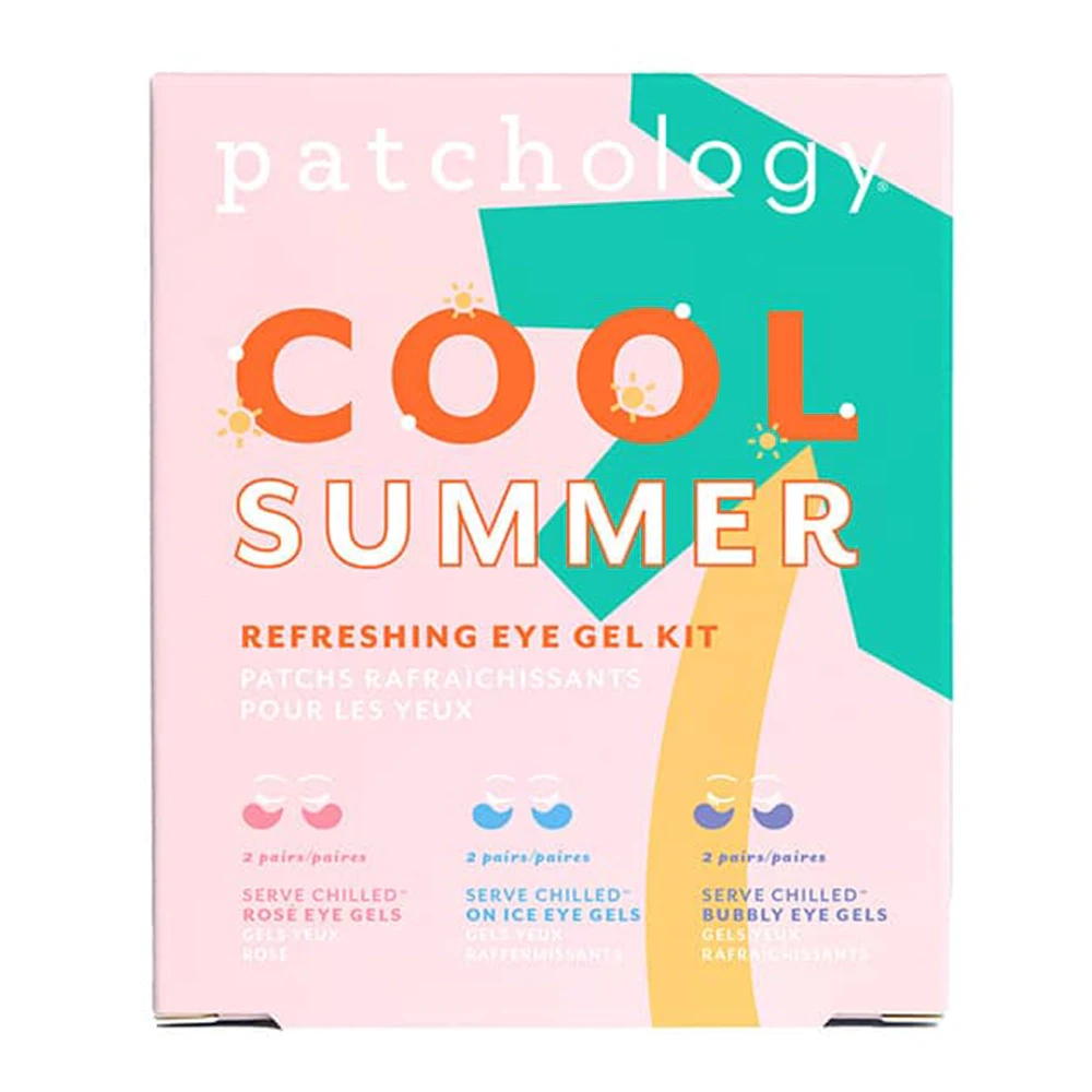 Набір літніх освіжаючих патчів для очей Cool Summer Refreshing Eye Gel Kit