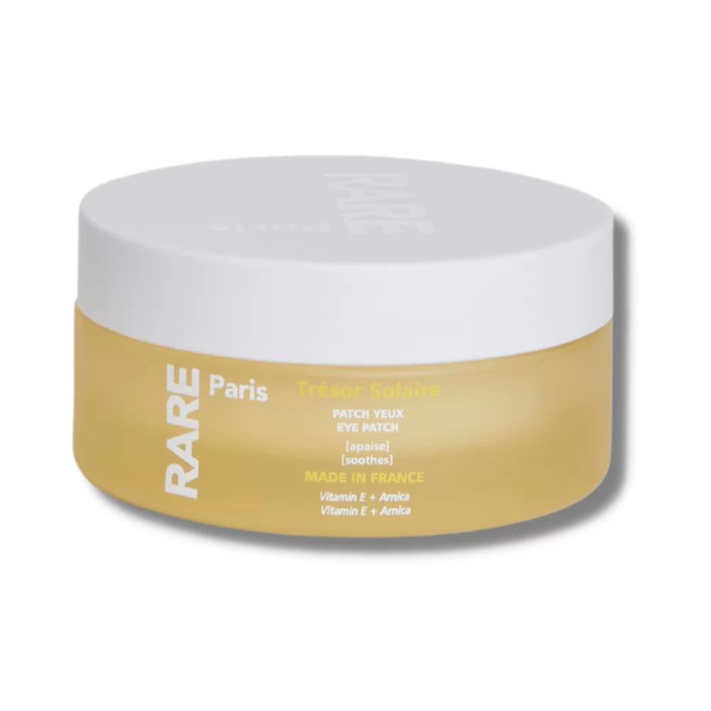 Заспокійливі патчі з вітаміном Е Rare Paris Trésor Solaire Soothing Eye Patch, 30 пар