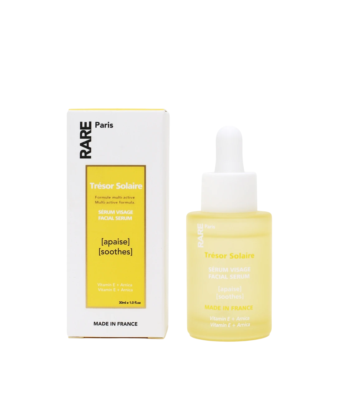 Заспокійлива сироватка з вітаміном Е Rare Paris Trésor Solaire Soothing Face Serum, 30 мл