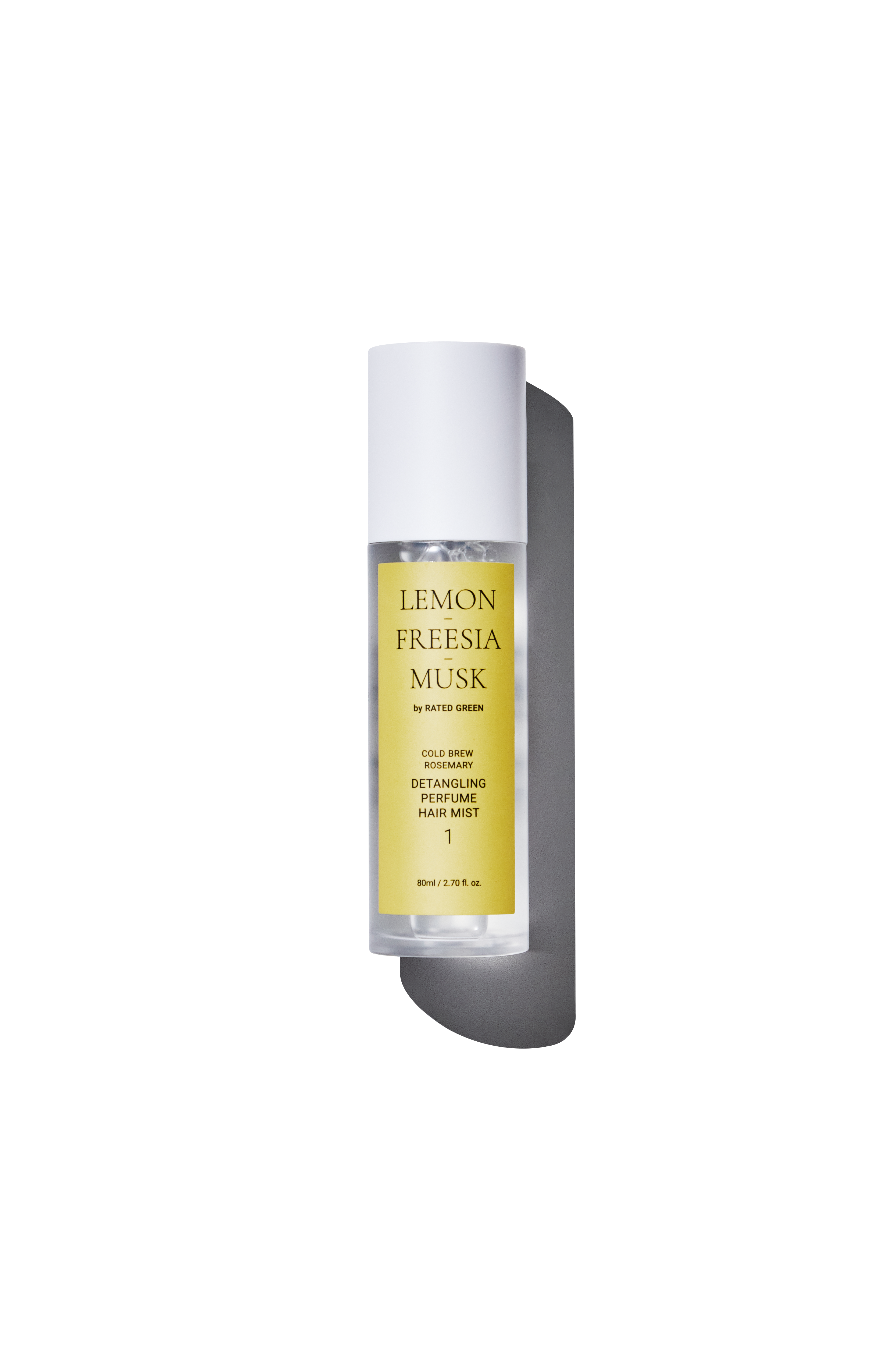 Парфумований міст для волосся лимон-фрезія-мускус Detangling Perfume Hair Mist, 80 мл