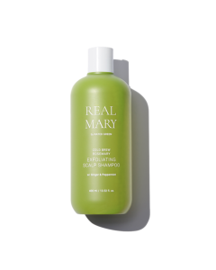 Глибокоочищаючий шампунь з соком розмарину Real Mary Exfoliating Scalp Shampoo, 400 мл