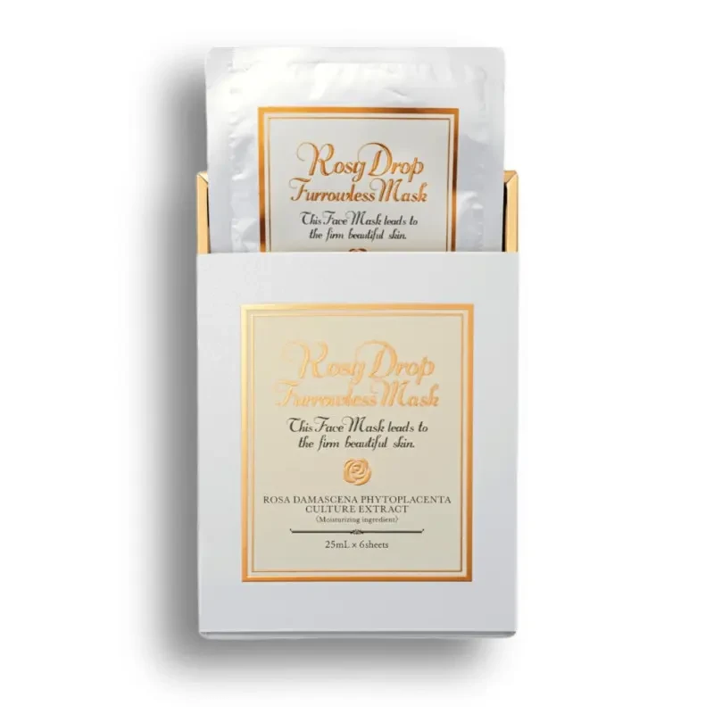 Зволожуюча маска проти зморшок Rosy Drop Furrowless Mask, 6х25 мл