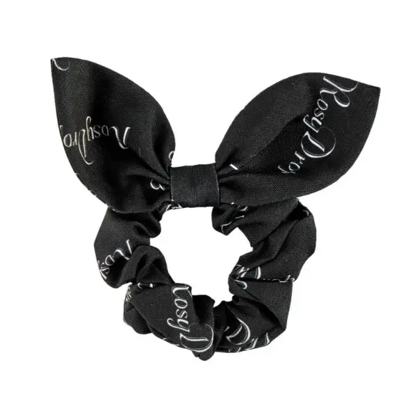 Резинка для волосся чорна Rosy Drop Black