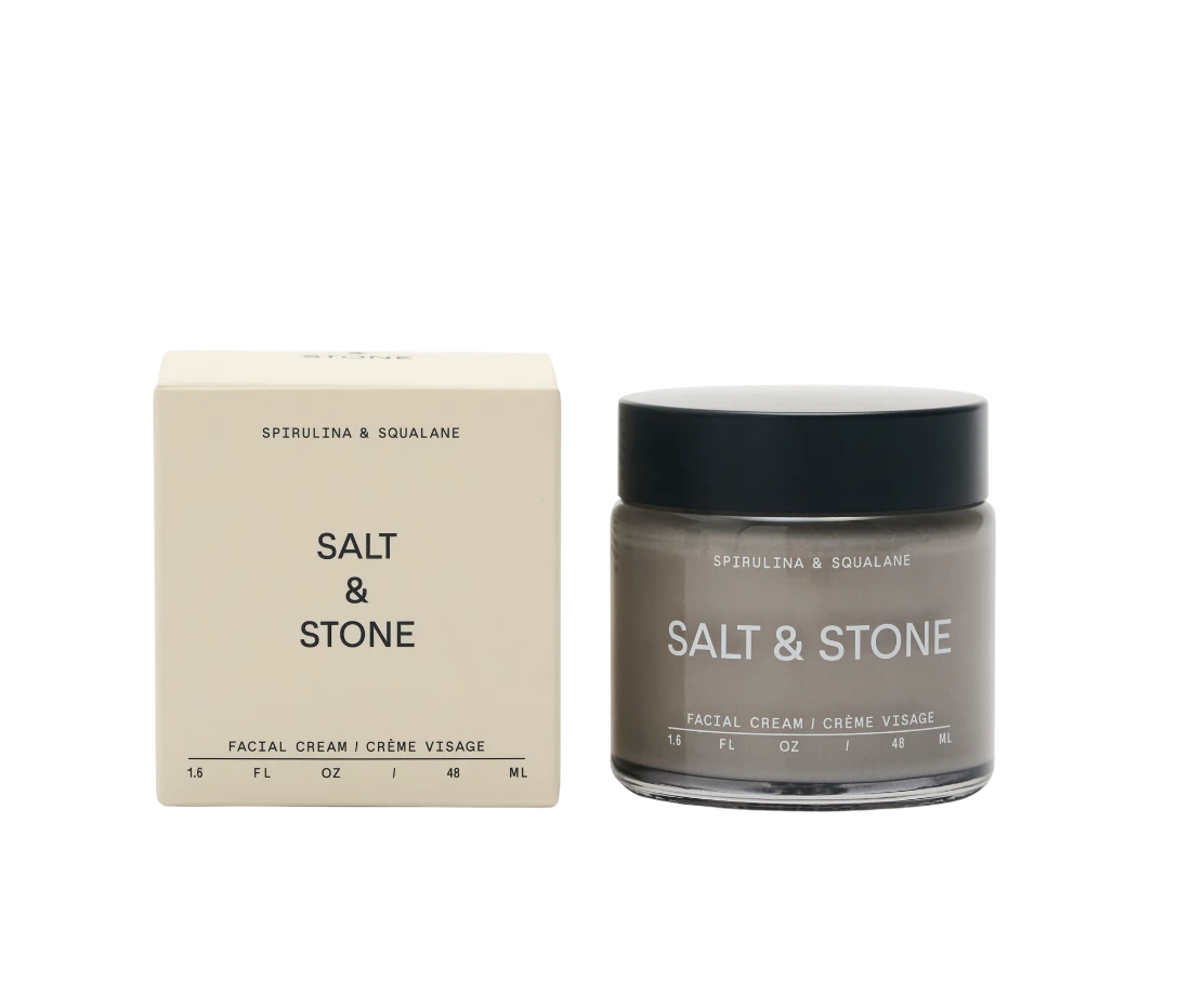 Зволожувальний крем із скваланом Salt & Stone Squalane Facial Cream, 48 мл