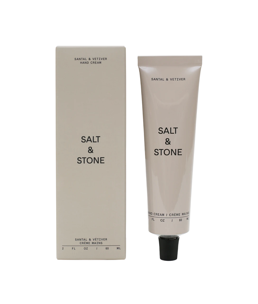 Зволожувальний крем для рук сандал та ветивер Salt & Stone Hand Cream, 60 мл