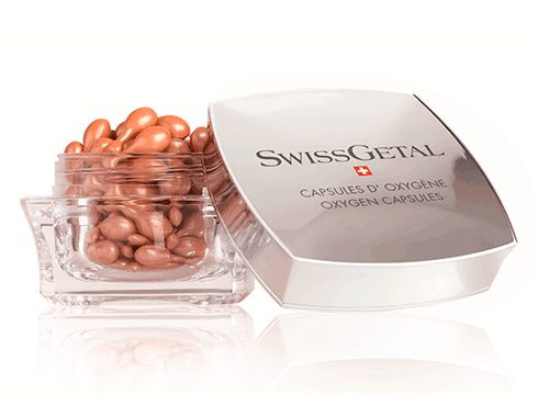 Антивікові кисневі капсули SwissGetal Oxygen Capsules, 60х0.34 мл