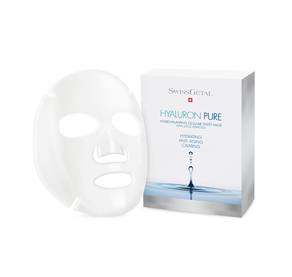 Клітинна зволожуюча тканинна маска SwissGetal Hydro-Pumping Cellular Sheet Mask, 5x20 мл