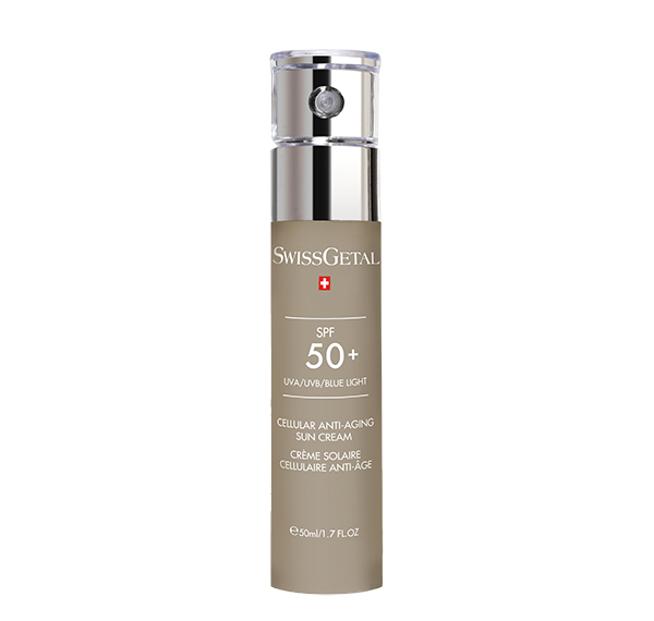 Клітинний антивіковий сонцезахисний крем SwissGetal Cellular Anti-Aging Sun Cream SPF 50, 50 мл