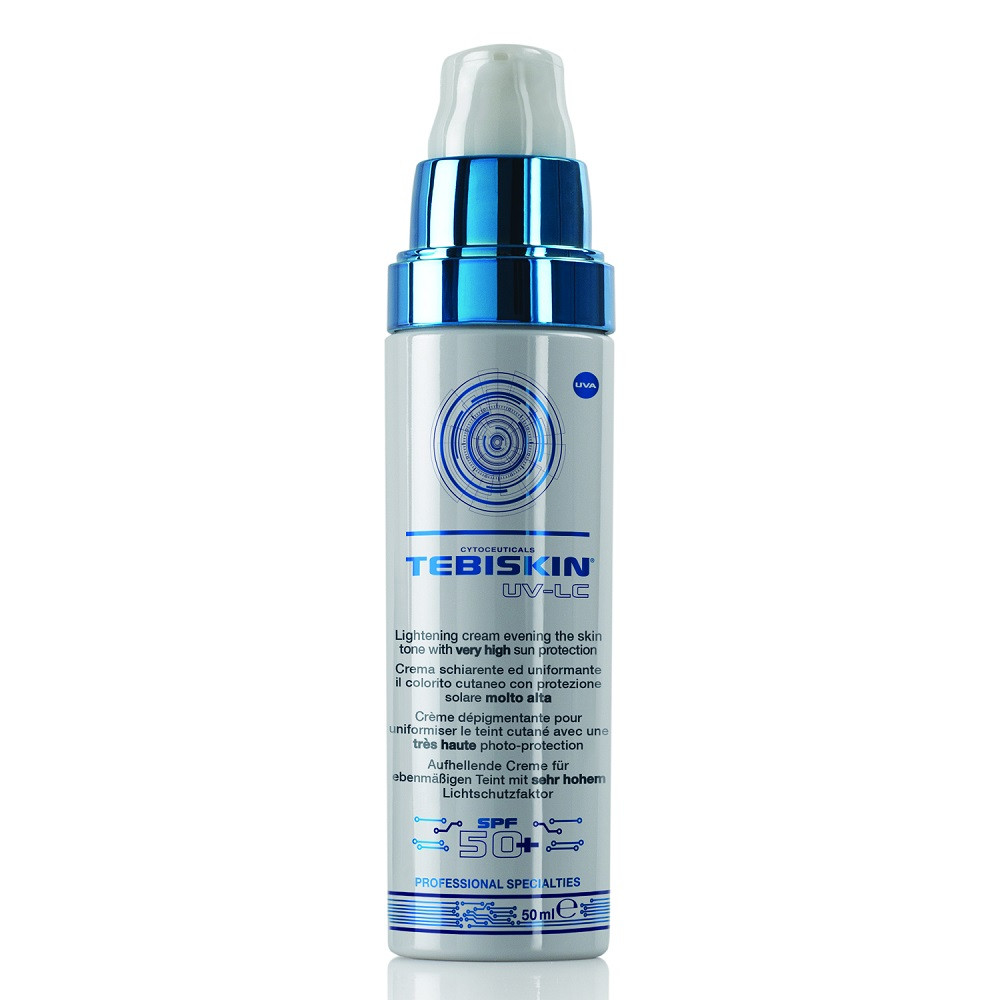Сонцезахисний відбілюючий крем UV-LC SPF 50+, 50 мл