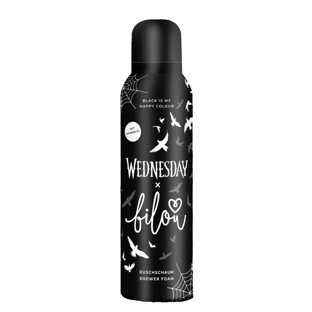Пінка для душу Bilou & Wednesday Black Is My Happy, 200 мл