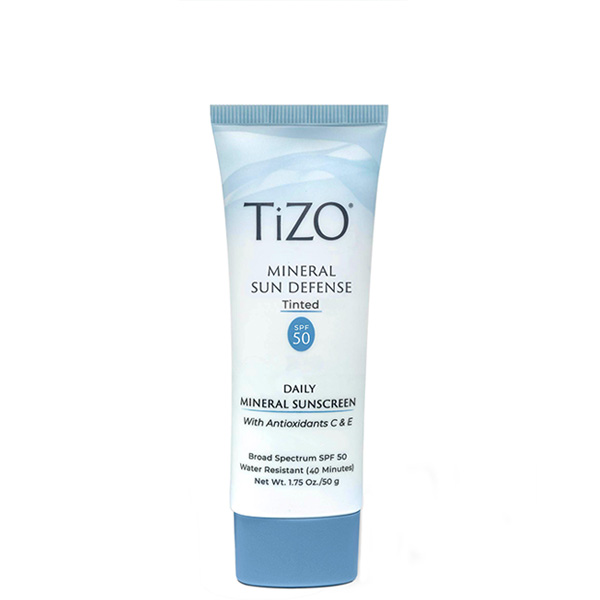 Мінеральний сонцезахисний крем з відтінком Mineral Sun Defense Tinted SPF 50, 50 г