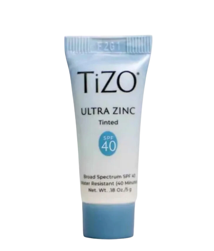 Мінеральний сонцезахисний крем для обличчя та тіла з відтінком Ultra Zinc Body & Face SPF 40, 5 г