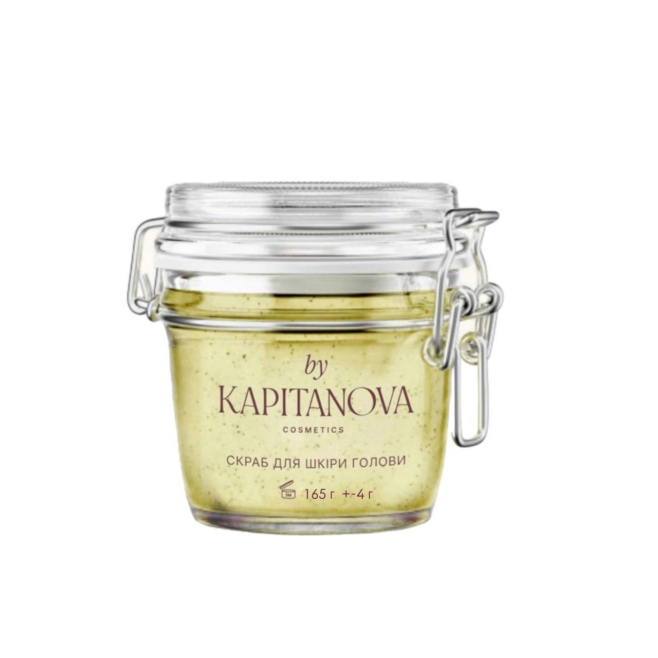 Скраб для шкіри голови by Kapitanova cosmetics, 165 г