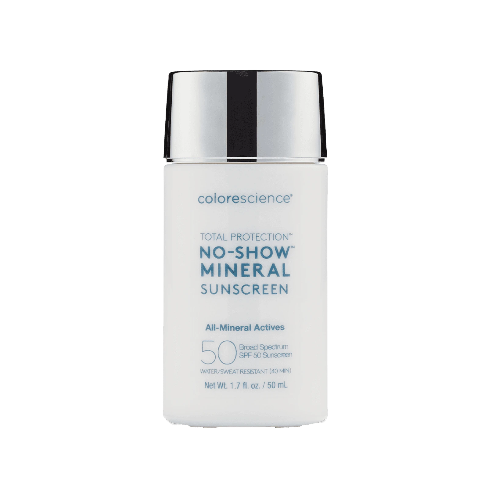 Прозорий мінеральний сонцезахисний флюїд No-Show Mineral Sunscreen SPF 50, 50 мл
