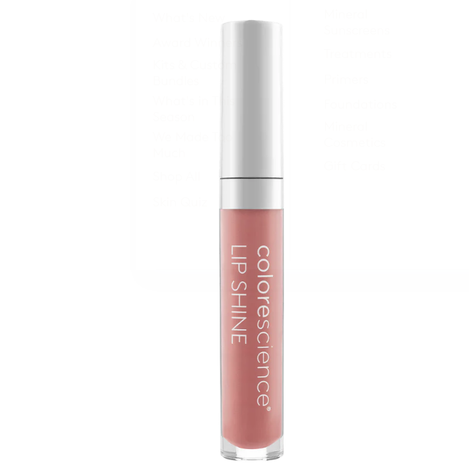 Блиск для губ з мерехтінням Colorescience Lip Shine SPF 35 Blush Glow, 4 мл