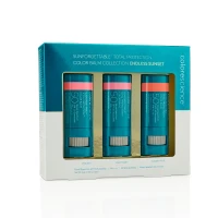 Набір бальзамів для губ/рум’ян Sunforgettable Total Protection Color Balm SPF 50 Multipack