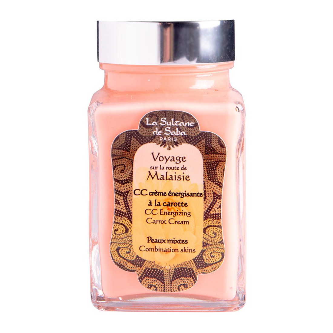 СС-крем для обличчя моркв’яний Малайзія La Sultane De Saba Carrot Energizing CC Cream, 100 мл