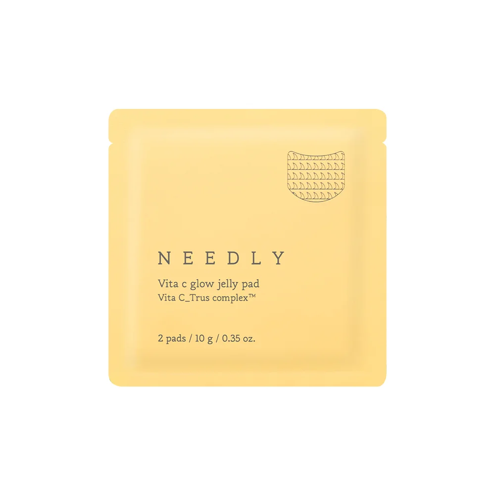 Зволожувальні тонер-педи для сяйва шкіри Needly Vita C Glow Jelly Pad, 2 шт