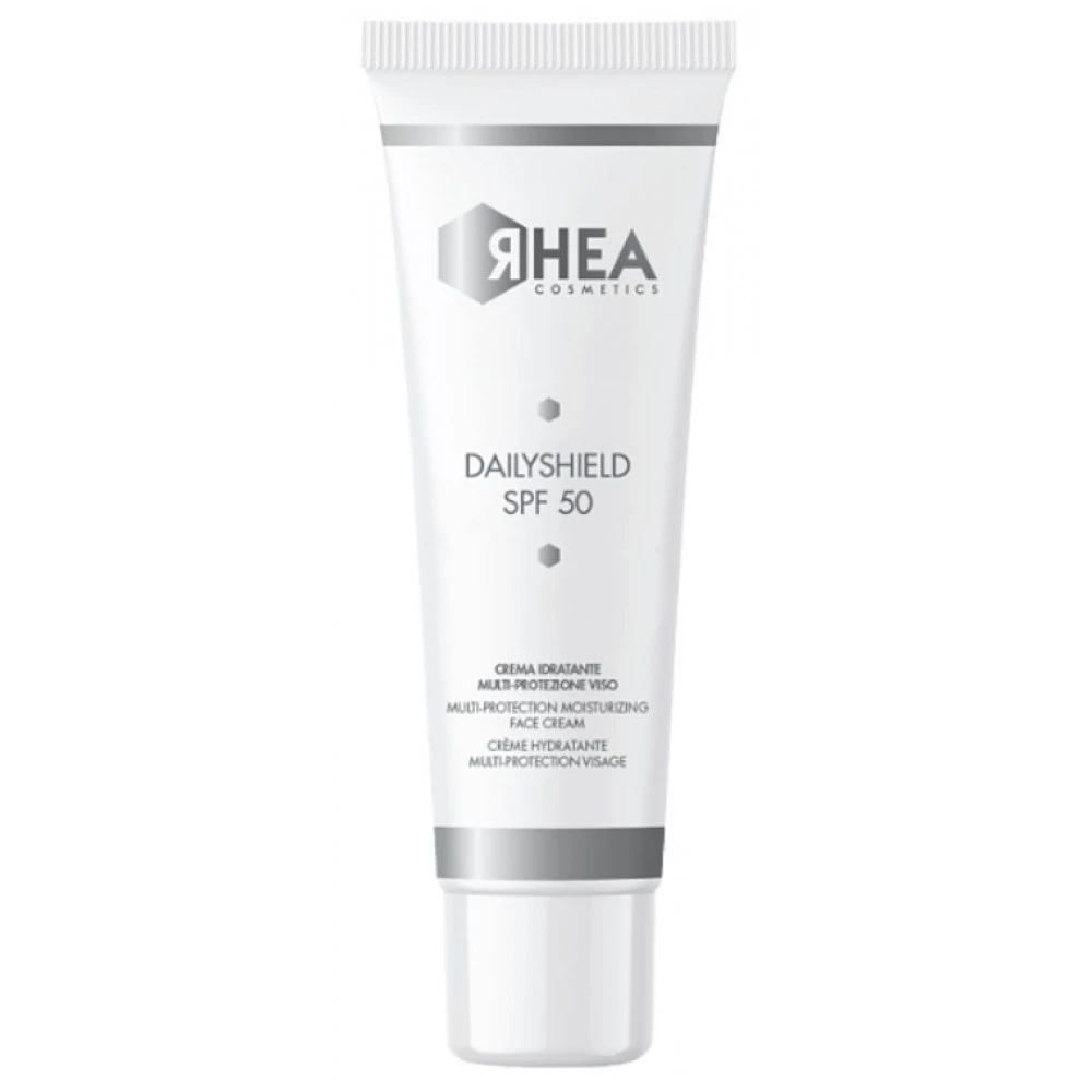 Мультизахисний зволожуючий крем для обличчя SPF50 Rhea DailyShield, 30 мл
