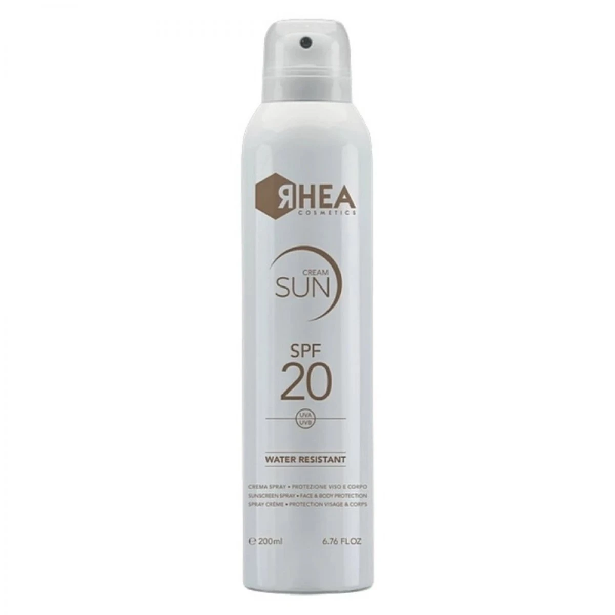 Кремовий спрей для обличчя та тіла SPF20 Rhea CreamSun, 200 мл