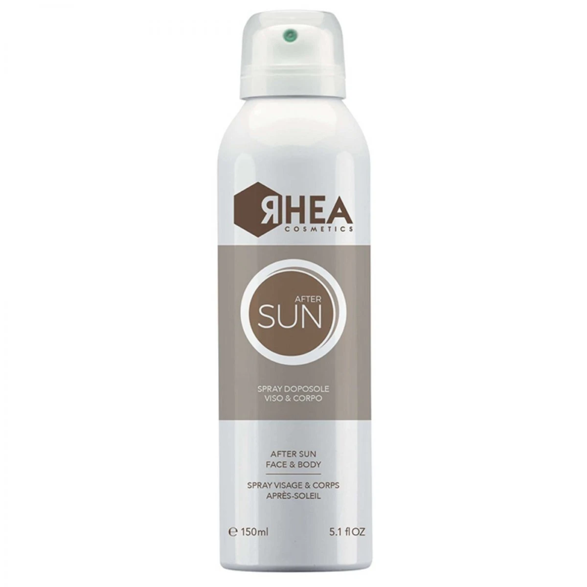 Спрей після сонця для обличчя та тіла Rhea After Sun, 150 мл