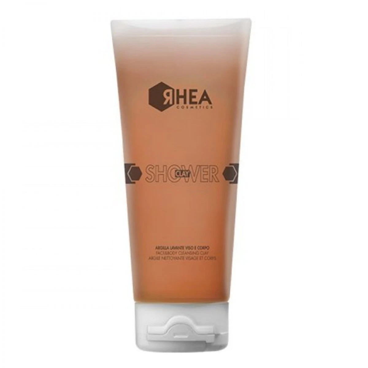 Очищувальна глина для обличчя та тіла Rhea ShowerClay, 200 мл