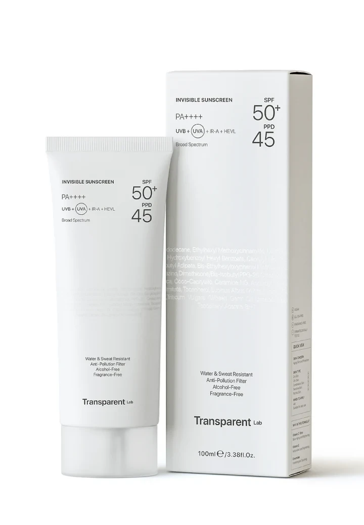 Невидимий сонцезахисний крем Invisible Sunscreen SPF50+, 100 мл