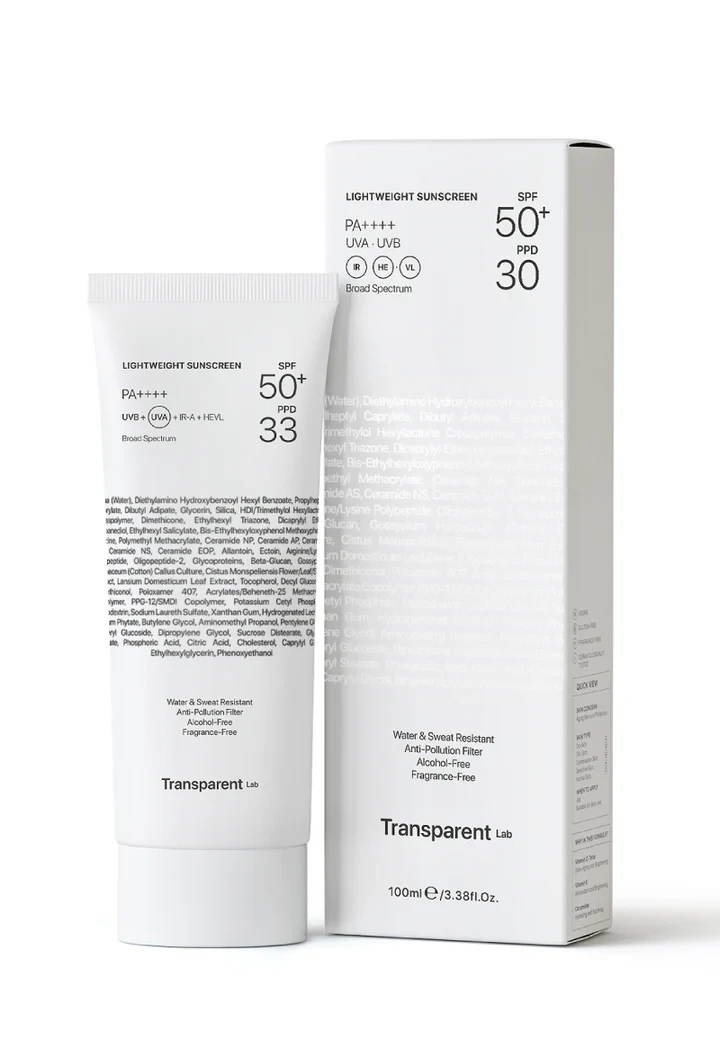 Легкий сонцезахисний крем Lightweight Sunscreen SPF50+, 100 мл