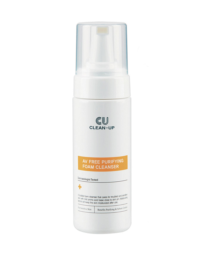 Очищуючий мус для проблемної шкіри Clean-Up AV Free Purifying Foam Cleanser, 150 мл